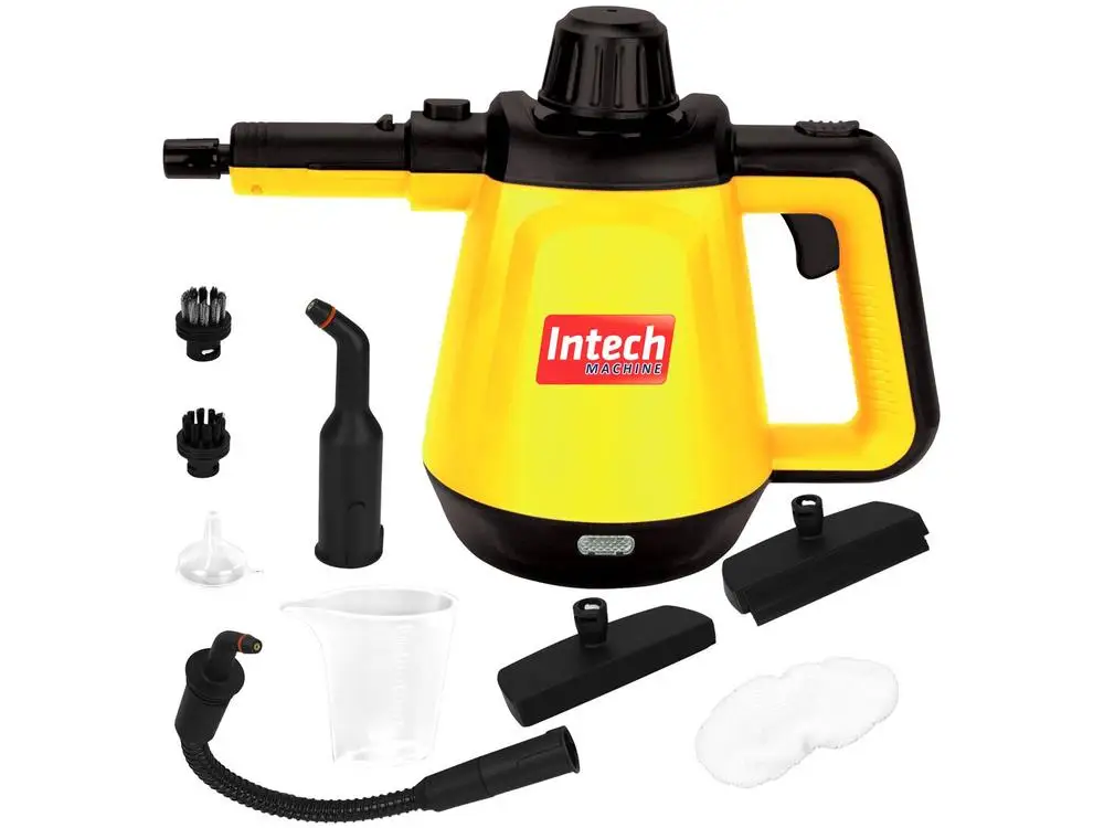 Vaporizador e Higienizador Intech Machine Vapor Top Clean Portátil 400ml 1200W com Acessórios - 110V