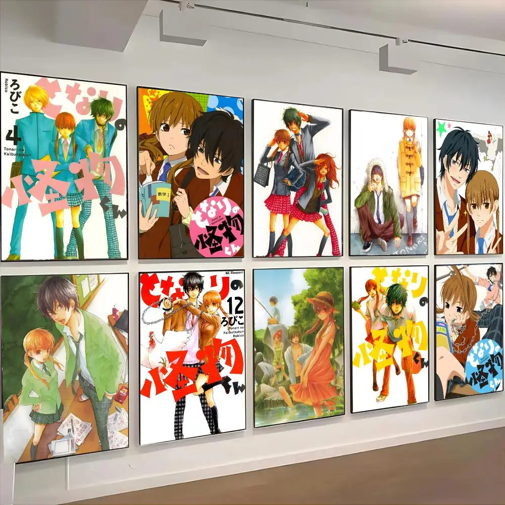 My Little Monster Anime Romance Poster Living Room Bedroom Party Bar Decor Moisture-proof Art Wall Painting