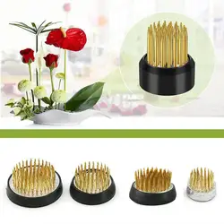 1PCS Flower Base Holder Round For Ikebana Kenzan Spiky Frog Floral Fixed Tool Pot Arranging Flower Floral Decor