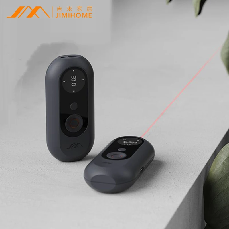 Xiaomi-jimihome Medidor de Distância a Laser Portátil Régua de Medição Infravermelha Ferramentas de Instrumentos em Nível de Alta Precisão 30m Jm-g2501