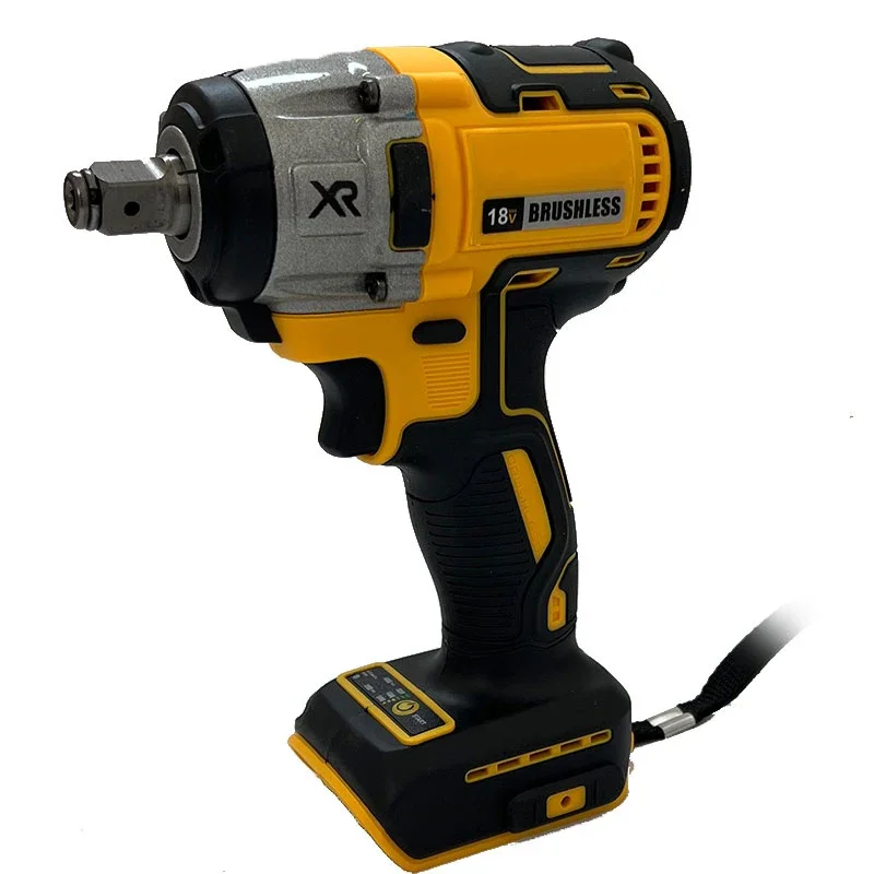 Fit Dewalt DCF880 3300RPM Brushless Impact Wrench High Torque Cordless Electric Wrench Tire Repair Tool Rechargeable Power Tools