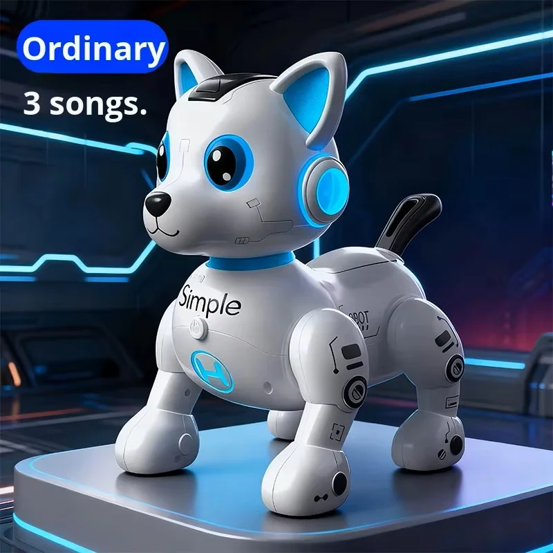 Customized Electric Mechanical Dog Children's Educational Touch-Sensitive Robot Puppy Simulation Toy