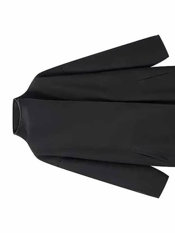 

HH New Winter Versatile High Street Solid Color Long Sleeves Pocket Decoration Long Coat Female Commuting Casual Warm Long Coat