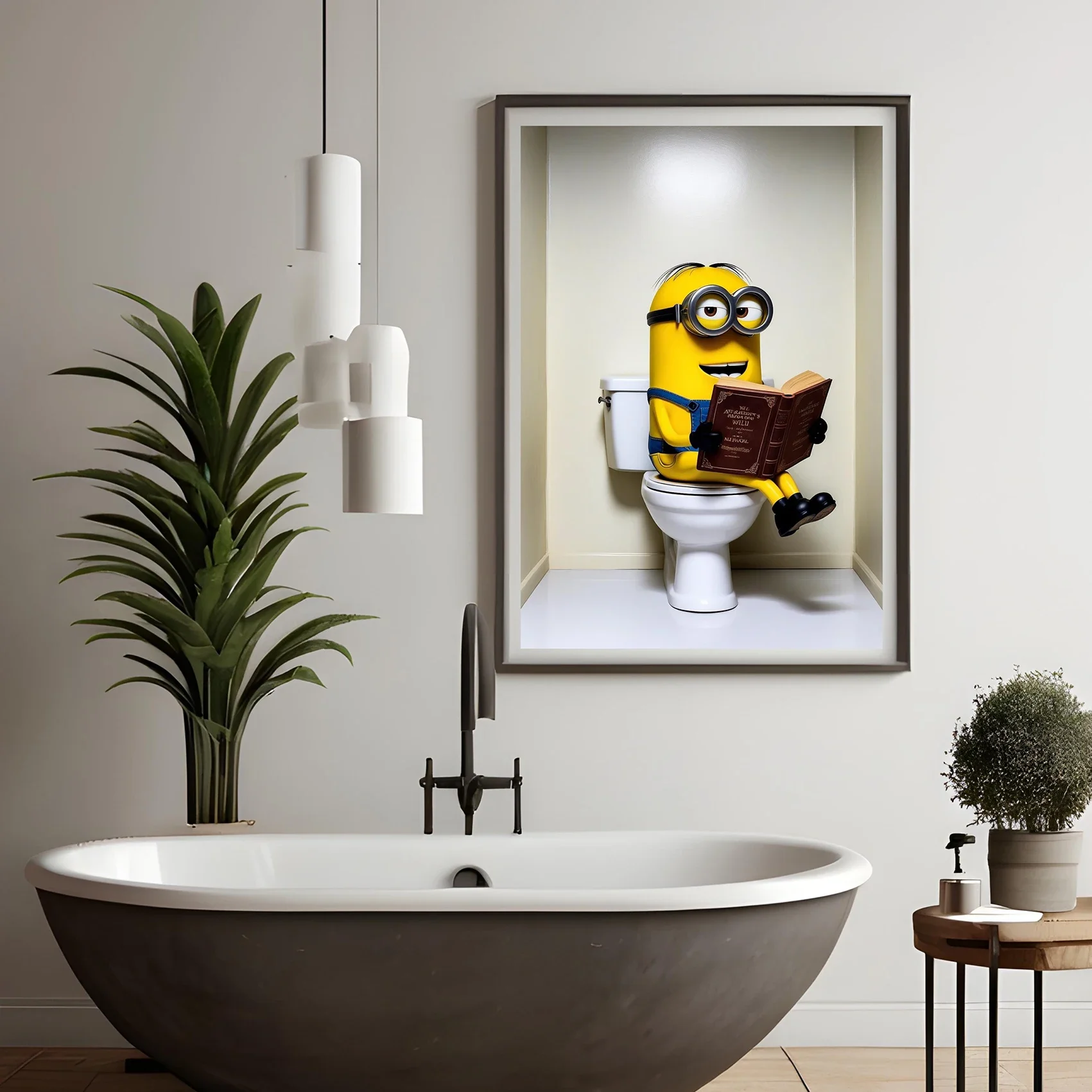 Minions Funny Bathr…