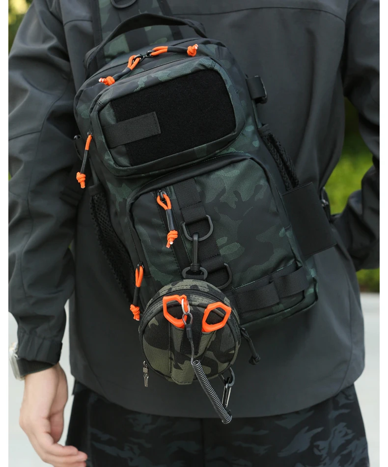 Taktische Molle Tasche Angelschnur Hängen Tasche mit Köder Zangen Halter Mini Brieftasche Karte Schlüssel Pack Camping Wanderung Jagd Geldbörse – Detail 14