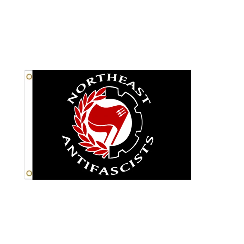 2x3ft 3x5ft Anti-Fascist Movement Northeast Regional Polyester Flag Banner Indoor Outdoor Garage Wall Hanging Display Decor