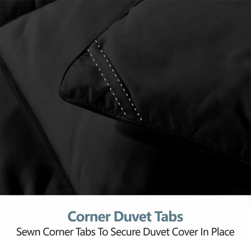 Soft Duvet Insert , Lightweight Down Alternative Comforter with Corner Tabs, Breathable White Comforter California King Size