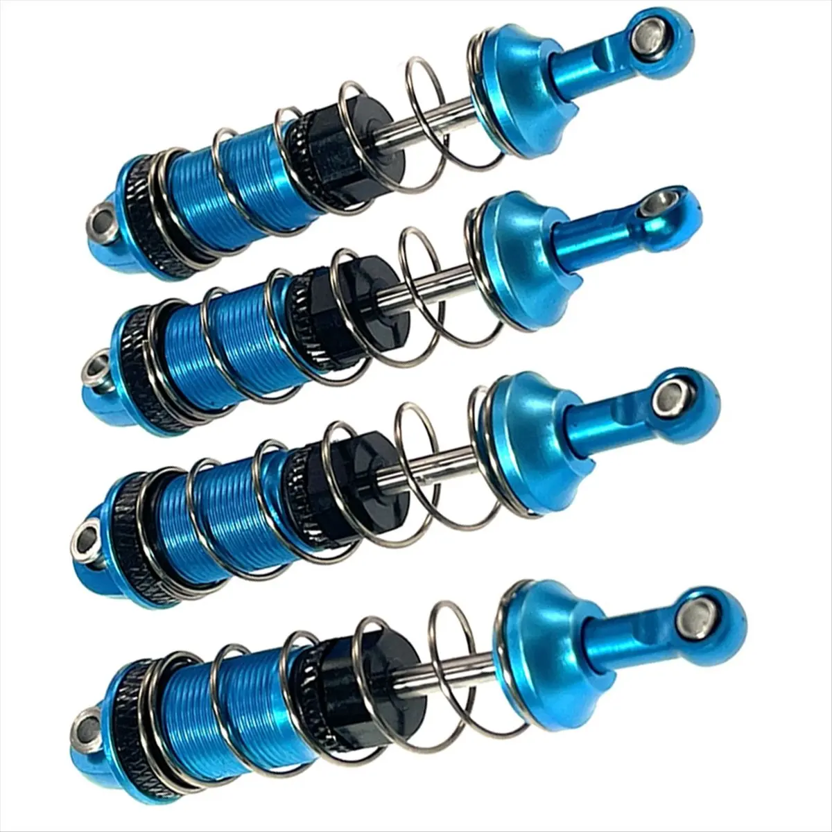 A71Z 4 pièces huile avant arrière en alliage pour 16207 16208 16209 16210 H16 H16BM 1/16 RC pièces de mise à niveau de voiture bleu