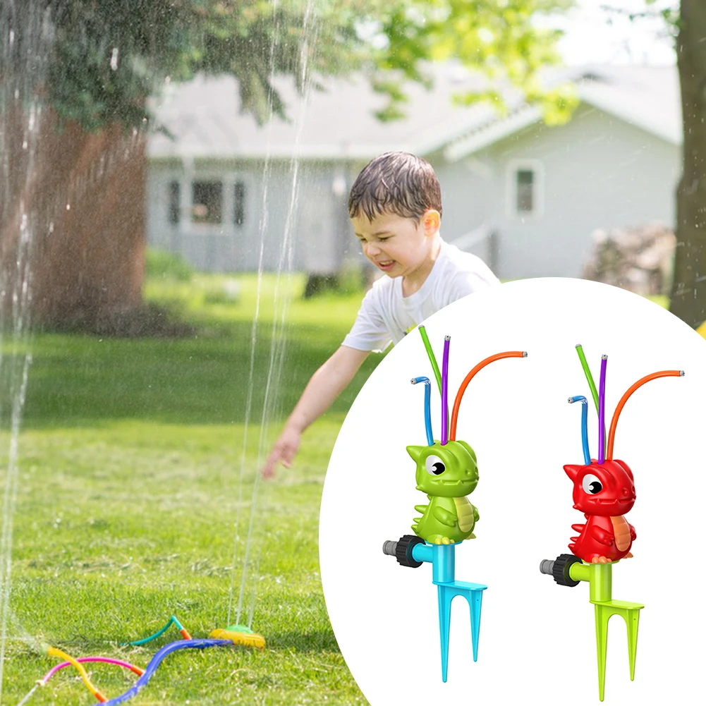 Lovely Children's Dinosaur Sprinkler Toys Animal Spinnings Sprinkler Toy For Boys Girls