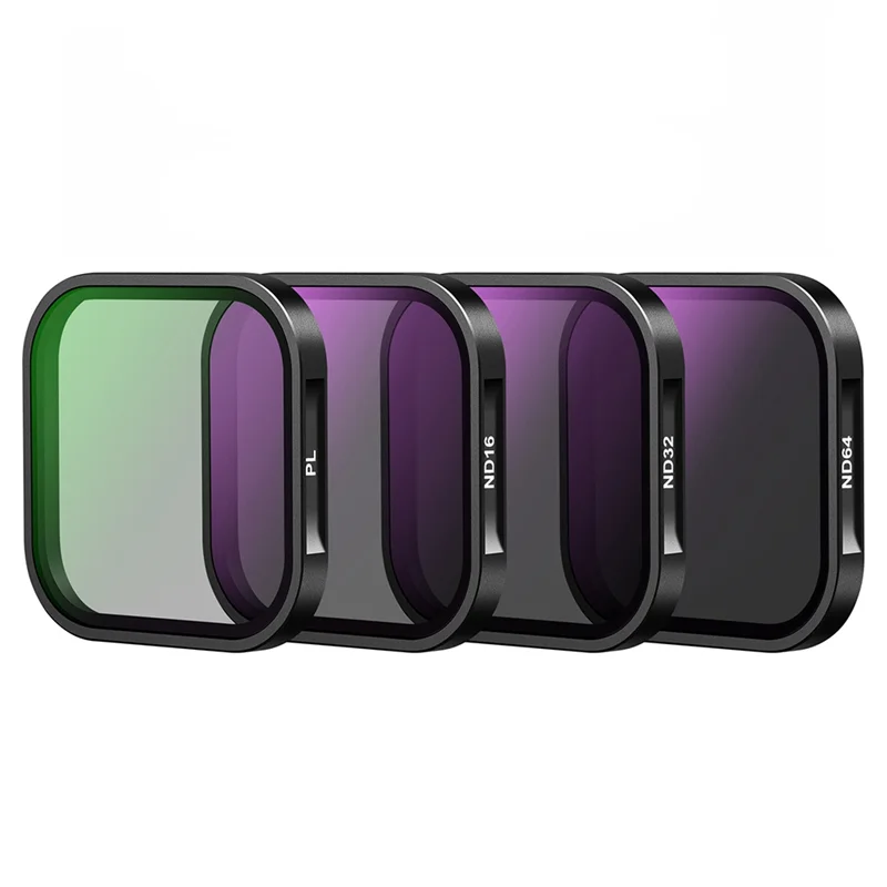4 عبوات من فلتر PL طارد للماء ND16 ND32 ND 64 مجموعة مرشحات لكاميرا Insta 360 Ace Pro Action #2