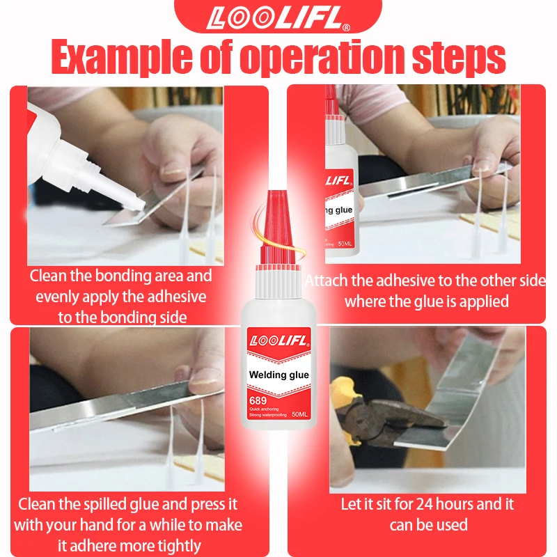 Adesivo speciale per legno Forte lavorazione del legno Pavimenti in lattice bianco Adesivo ad asciugatura rapida Colla super universale per saldatura Colla oleosa