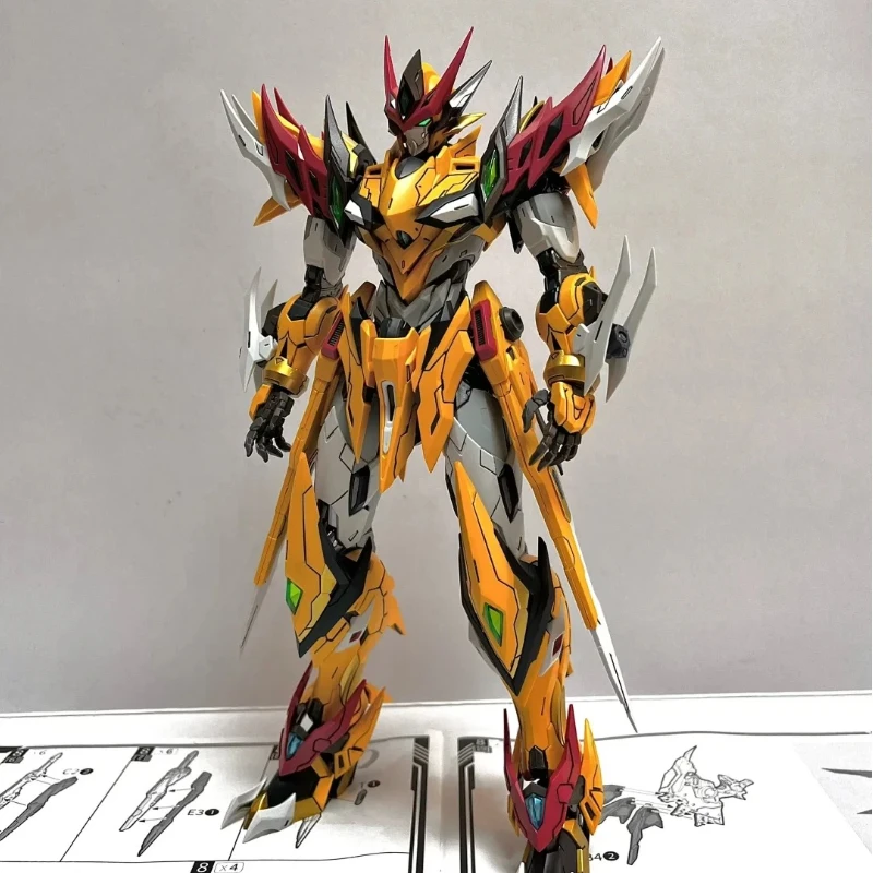 ชุดประกอบโมเดลหุ่นยนต์ MNP-XH01 Bai Qi รุ่น Original Mecha โครงเหล็ก ปีกขยับได้ ของเล่นอนิเมะ ตกแต่งโต๊ะทำงาน ของสะสม ของขวัญ