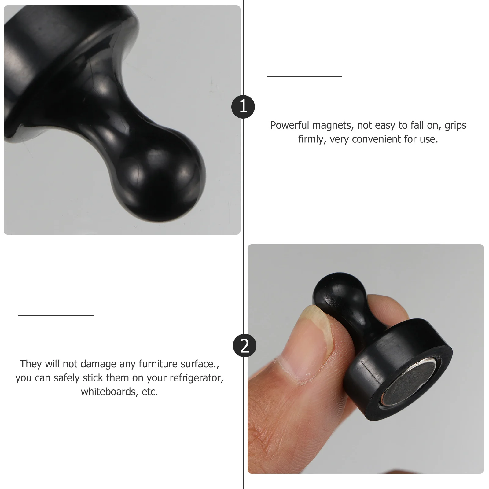 10 قطع من مغناطيس السبورة المغناطيسية للمنزل والمكتب والمدرسة، حجم صغير محمول وخفيف الوزن وسهل الحمل، مغناطيس الثلاجة #3