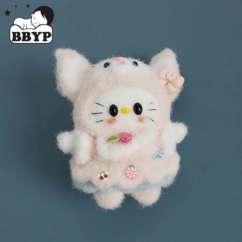 

Очаровательный брелок для куклы Lina Cat ручной работы, милая плюшевая фигурка крючком для автомобиля и сумки