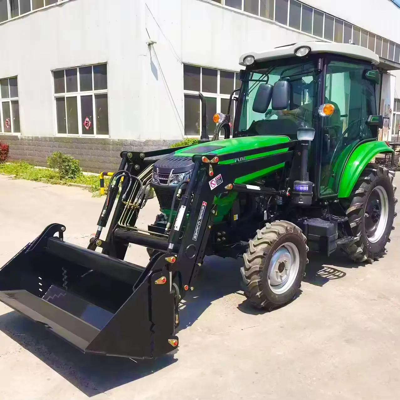 180HP Многос. Фермерский трактор Сельскохозяйственный компактный трактор с кабиной 4WD 4x4 Трактор на продажу