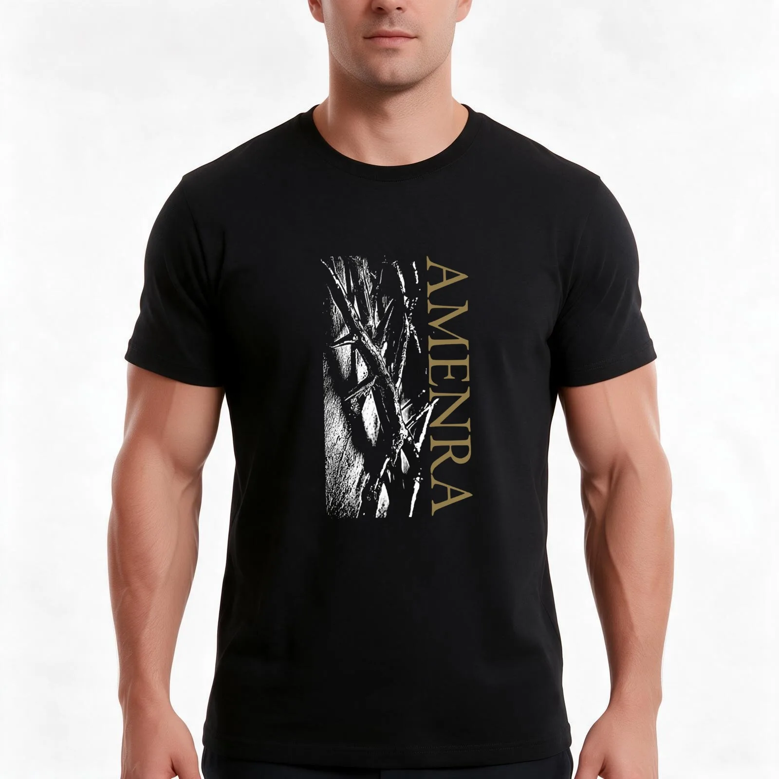*Grid of Hype band#amenra#amenra-music-amenra^ Merch band#amenra#amenra-music-amenra^ factory T-Shirt, Summer Casual Cotton Tee