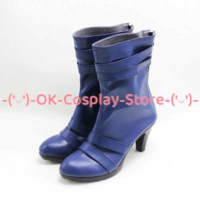 [Angepasst] Tenoh Haruka Cosplay Schuhe Uranus Anime Roleplay Requisiten Halloween Karneval Urlaub Party PU Leder Stiefel