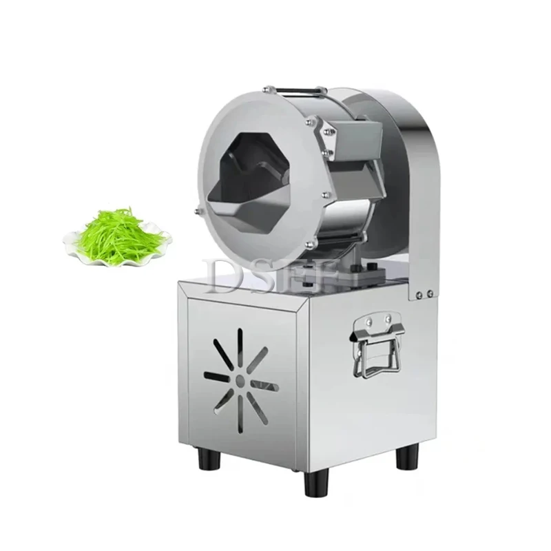 110V 220V Commercial Electric Vegetable Cutter Stainless Steel Body Olive, Carrot, And Potato Shredder