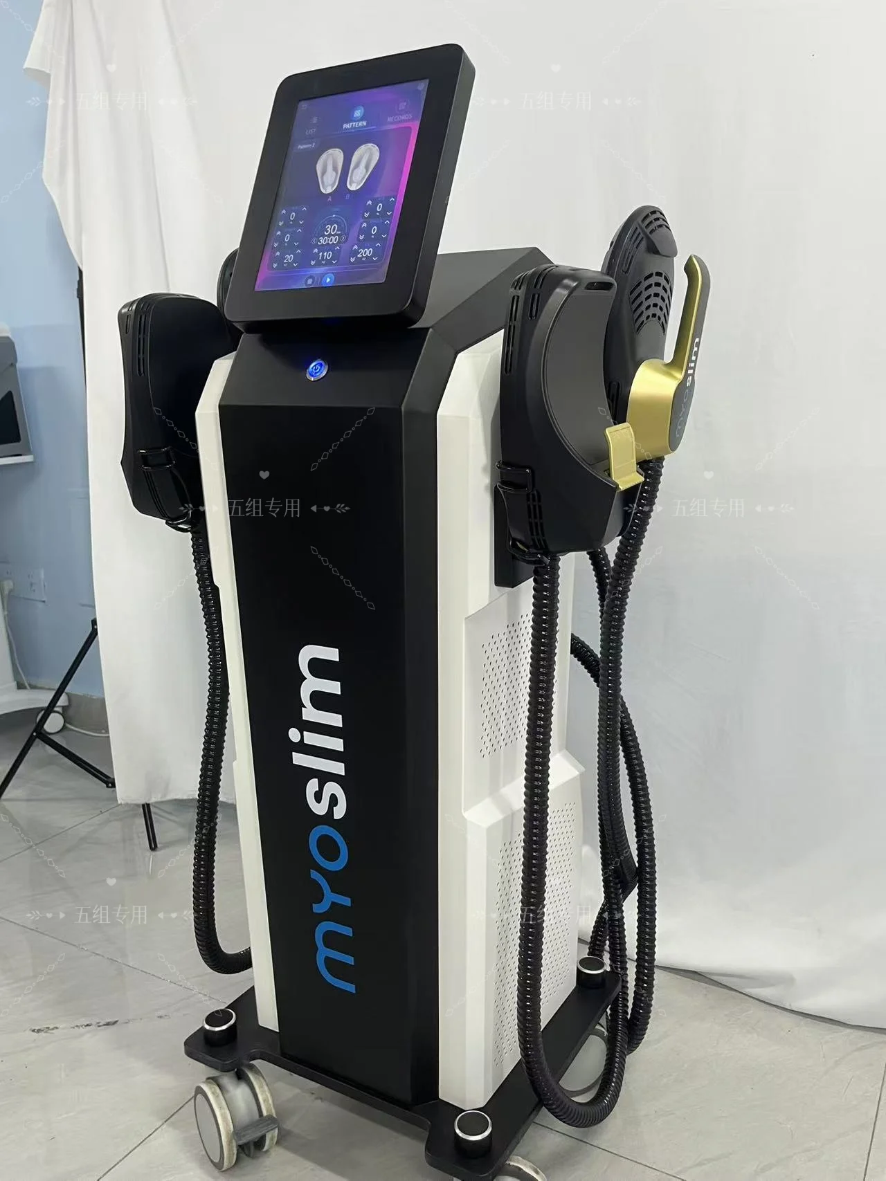 Neo rf hi-emt ems máquina de escultura corporal eletromagnética estimulação muscular queima de gordura emagrecimento perda de peso equipamentos fitness