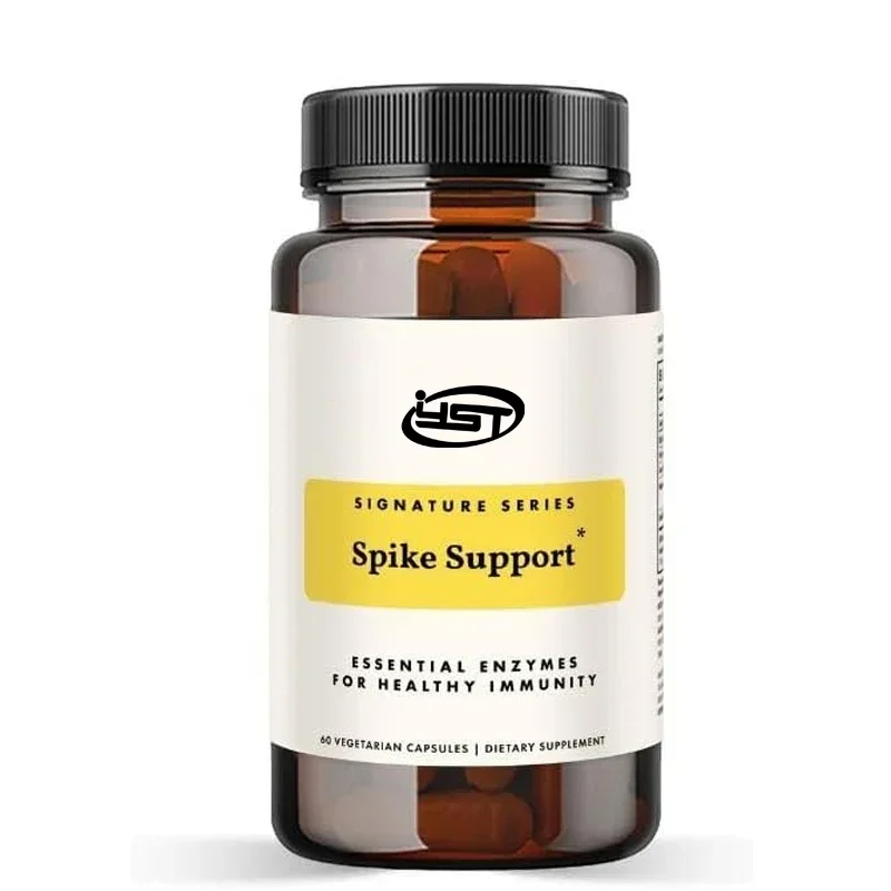 Spike Support Formula Supplement Natural Immune Enhancer with Herbal Extract | Pure, Non GMO, Gluten Free 60 Capsules