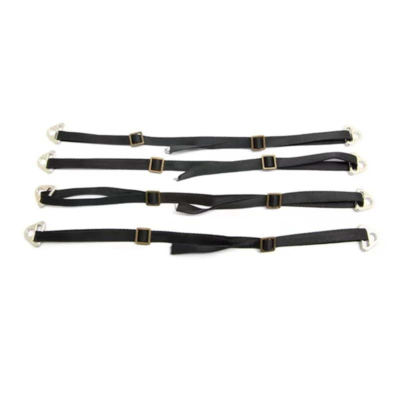 1/7 1/8 1/10 Suspension Negative Pressure Limit Band Straps Protective Rope RC Car Parts, black