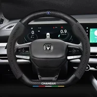 Cubierta de dirección antideslizante para coche Changan Cs55 Cs15 Cs75 Plus Cs35 Cs85 Cs95 Cx70 Eado Cx20 Alsvin Hunter UNI-K UNI-T, UNI-V