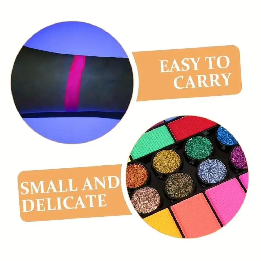 Kit di pittura per il viso corpo multicolore di bellezza Trucco Impermeabile Body Art Pittura Tattoo Clown Face Painting Palette Festival