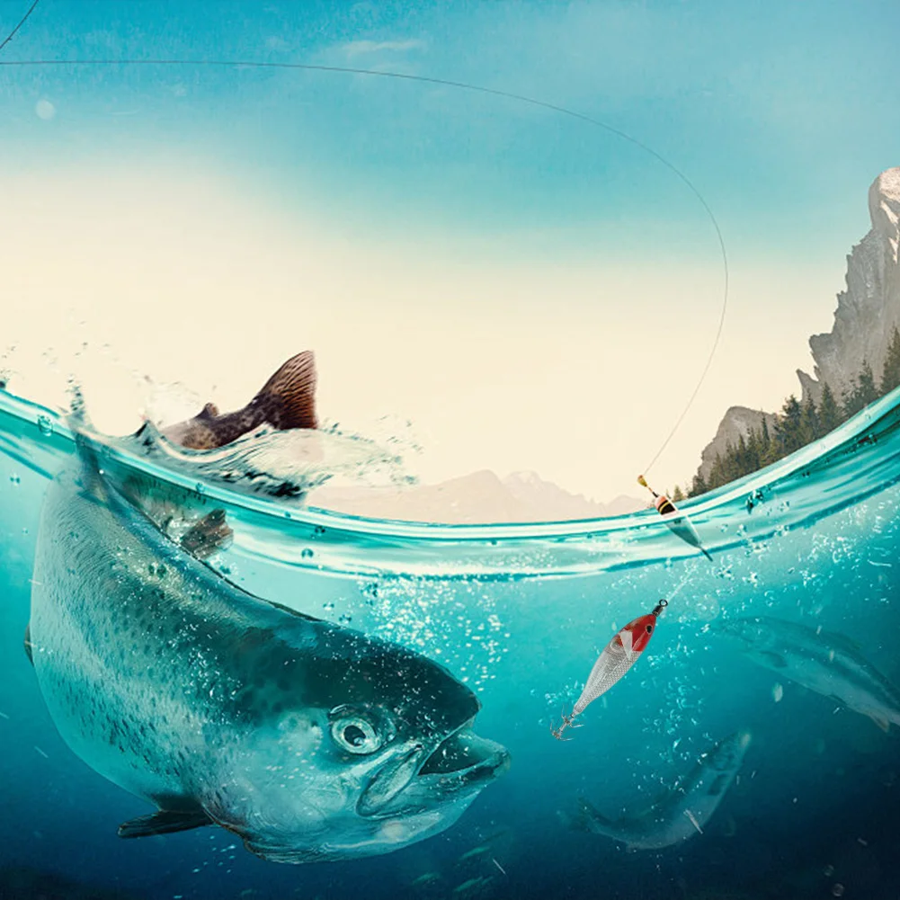 

Приманка для кальмаров 5,7 г/8 см с двойным крючком, светящаяся в темноте, для морской и пресной воды