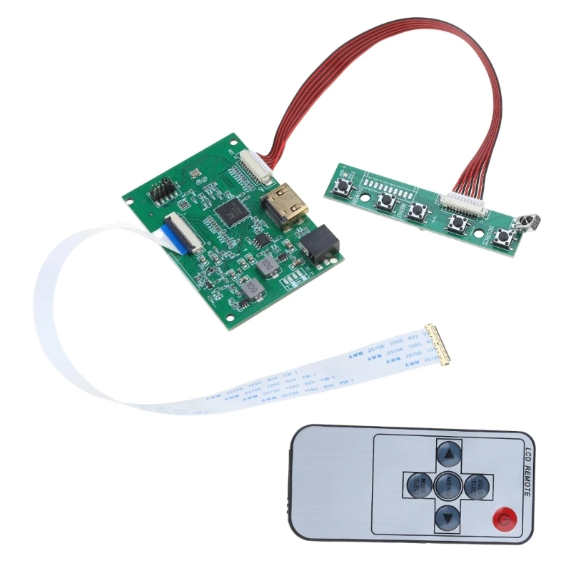 1Set 30PIN LCD Driver Board PCB-800807V1 1HDMI EDP for Screen Resolution 1920x1200 1920x1080 1600x900 1366x768 1280x800 Module