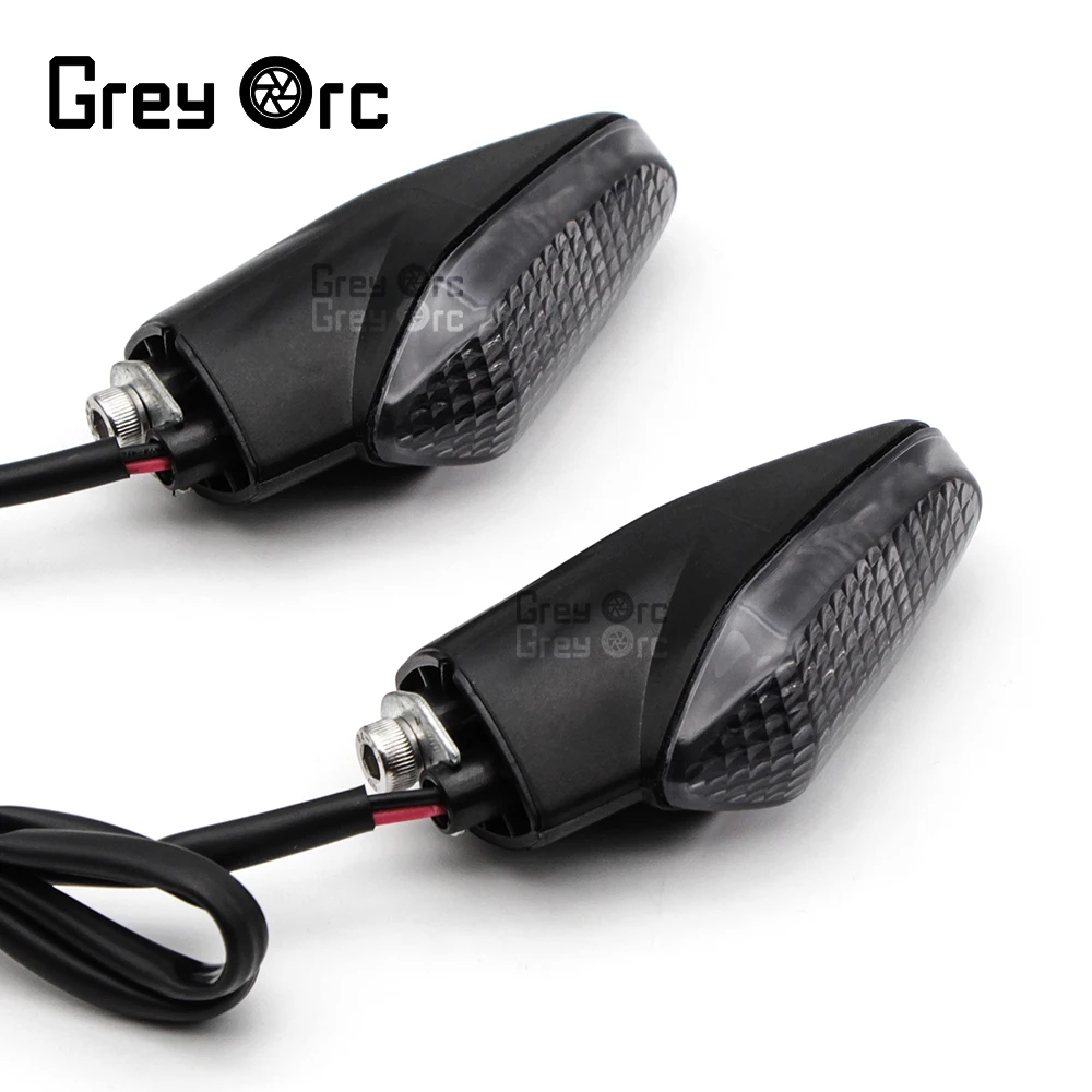 

2 Wires 410mm LED Rear Turn Signal Lights For Ducati Xdiavel Multistrada Monster 1200S 1200 S 2014-2017 2015 2016 Indicator Lamp