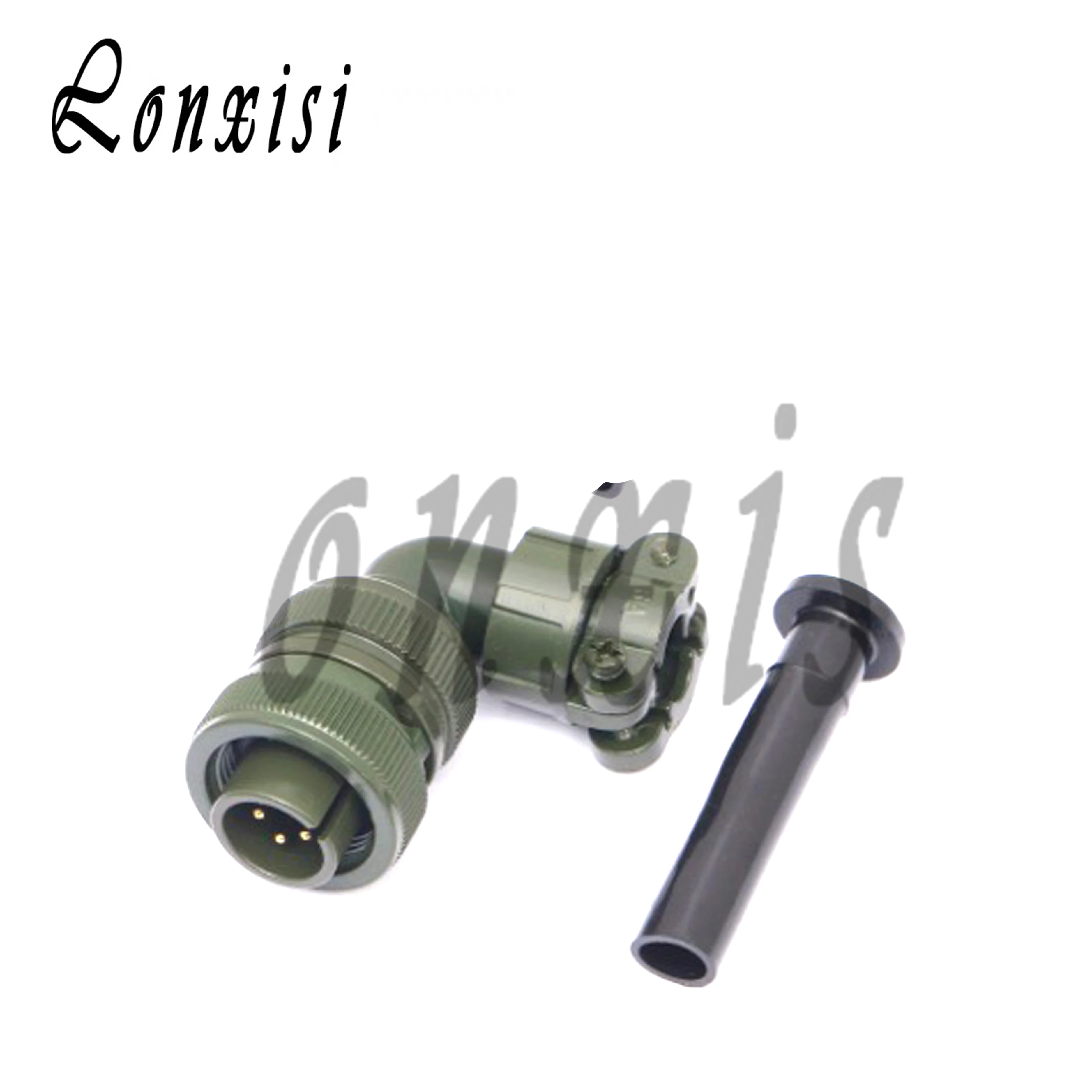 4 Pin US Military Standard Aviation Plug MS3108A-14S-2S/P MS3102A Elbow Connector MS5015 Series MS3108A-14S-2P