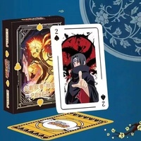 54 Sheets Anime Naruto Men Poker Toy Simple Fashion Casual Party Board Game Poker Cards Cosplay Hardcover Gift 