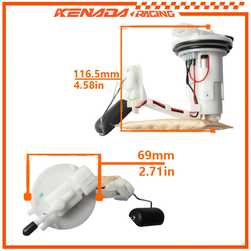 Fuel Pump Assembly For RS150 RSX 150 Sonic 150R Supra GTR 150 K56 Winner 16700-K56-N11 Replacement Part