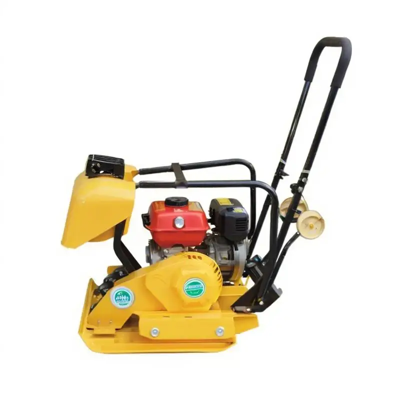 لوحة ضاغطة البنزين المسطحة ضاغطة لوحة الديزل آلة تهتز الأسطوانة الأسفلت