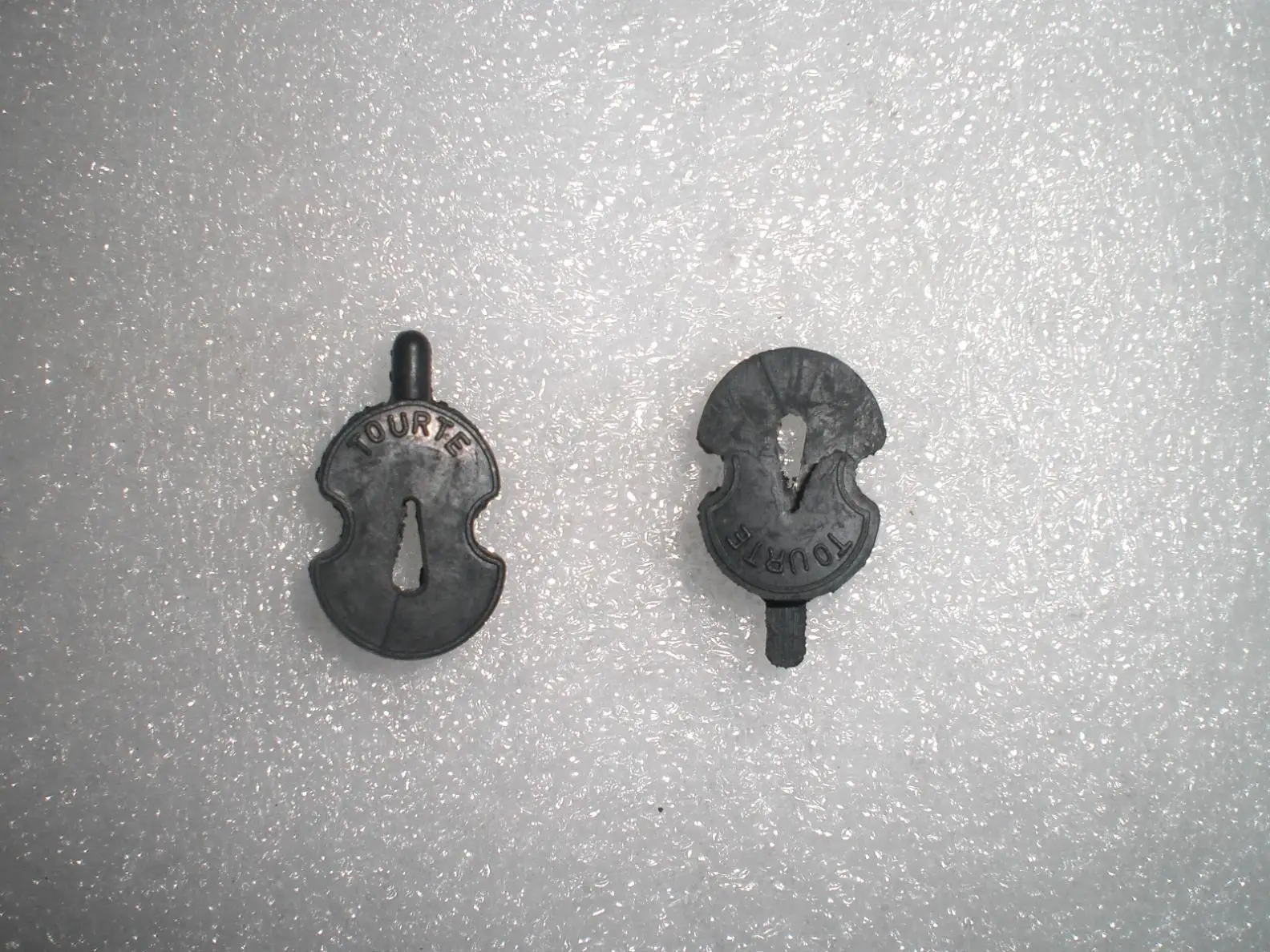 

10 PCs Violin rubber mute TOURTE practice mute