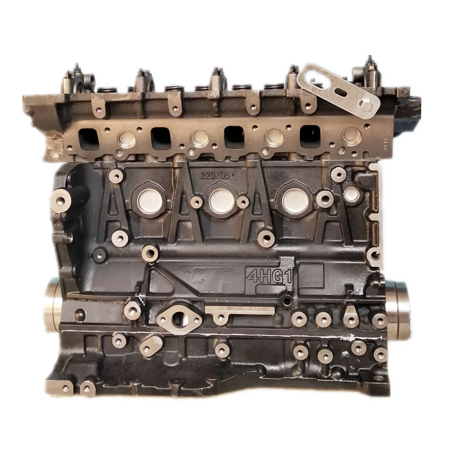 Novo bloco longo do motor diesel 5.2L 4HG1 para Isuzu NPR NKR