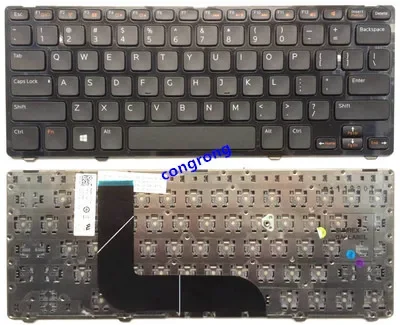 Teclado de laptop americano para dell inspiron 5423 14z-5423 14z 3360 1618l 13z-5323 5323 para vostro 3360 v3360 MP-11K53US6442W