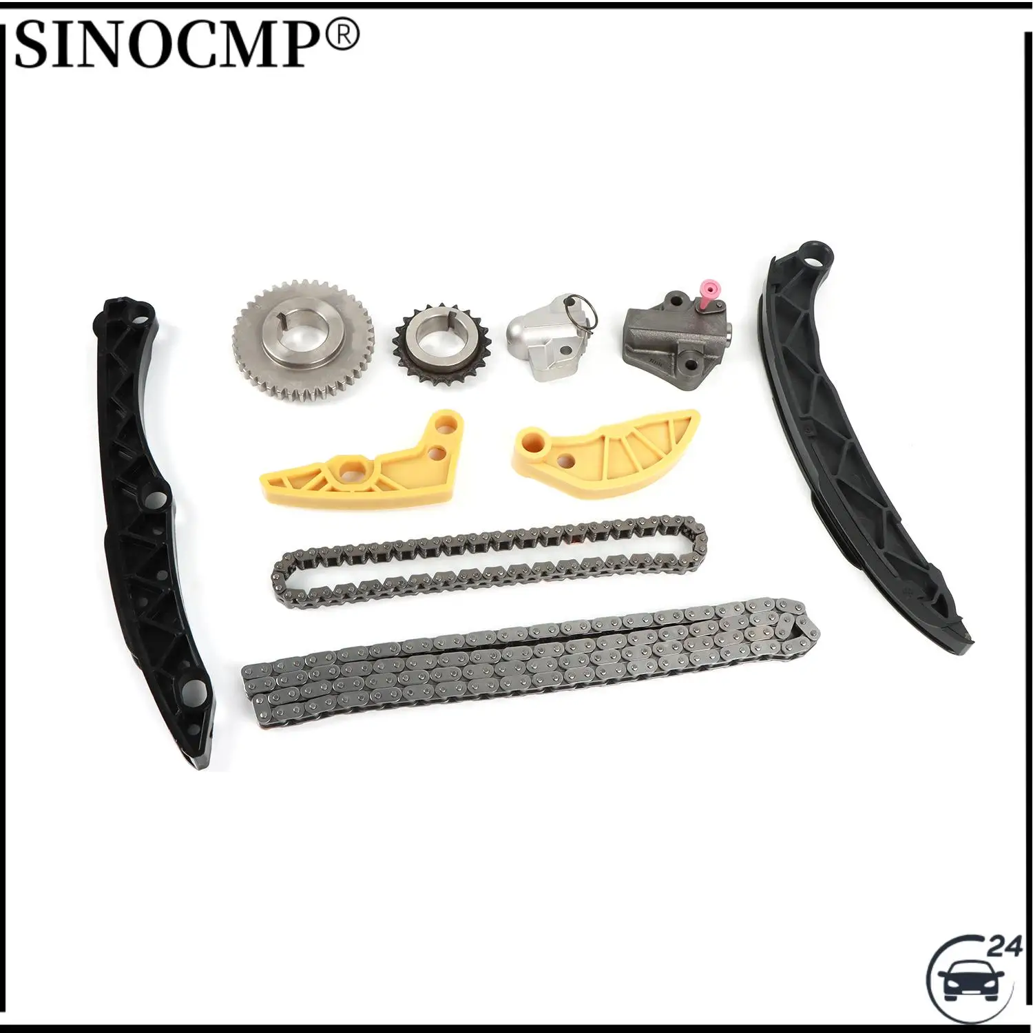 

Timing Chain Kit Oil Pump Gear For KIA Sorento Optima Sportage G4KJ 2.4 2.0L Crankshaft Gear Timing Tensioner Arm Car Parts