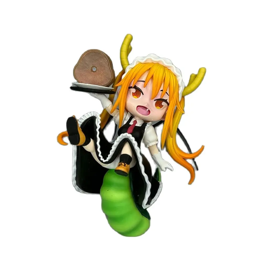 Miss Kobayashi's Dragon Maid Tohru Q Ver. PVC Action Figure Anime Figure Model Toys Collection Doll Gift