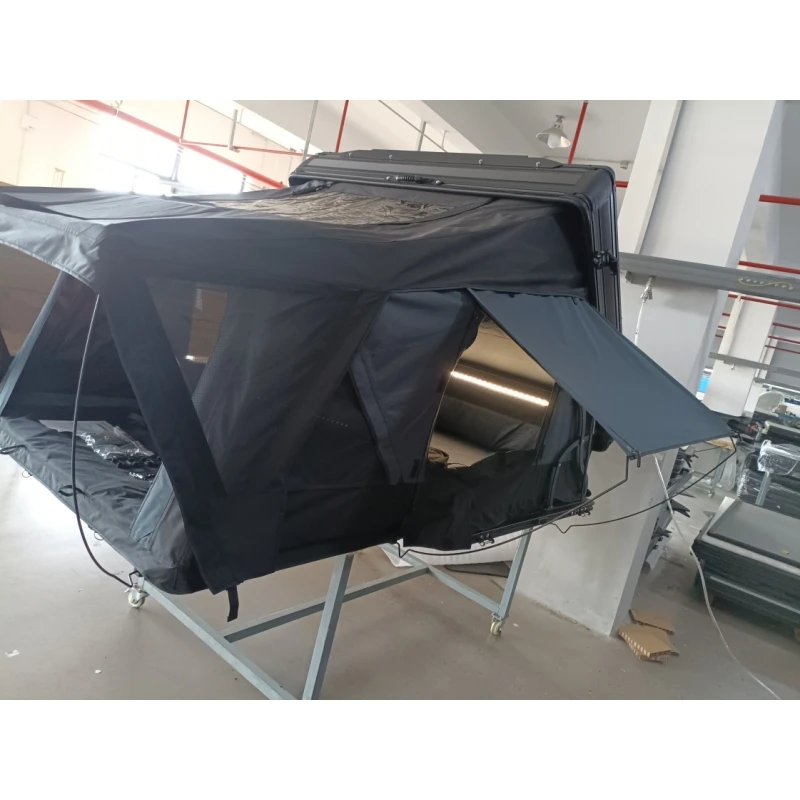 

2025 High Quality 4x4 Roof Top Tent 4 Person Camping Light Weight Aluminum Roof Top Tent Hard Shell Aluminum