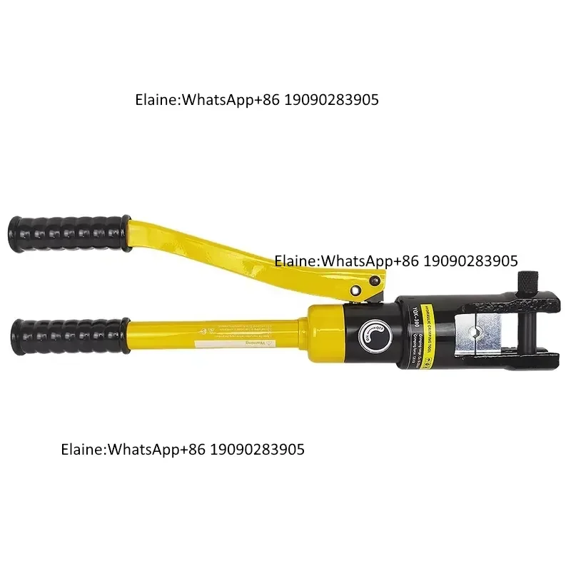 YQK-300 12 Ton Hydraulic Lug Terminal Crimping Tool Hand Operate Cable Wire Crimper with 20mm Stroke
