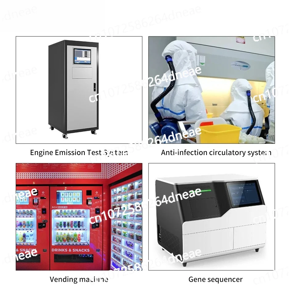 للمختبر والجمال كاموير 6-8L/دقيقة HLVP8 مضخة تفريغ الحجاب الحاجز موتور تيار مباشر الضغط السلبي 0.098Mpa منخفضة الضوضاء في الموازي/السلسلة #6