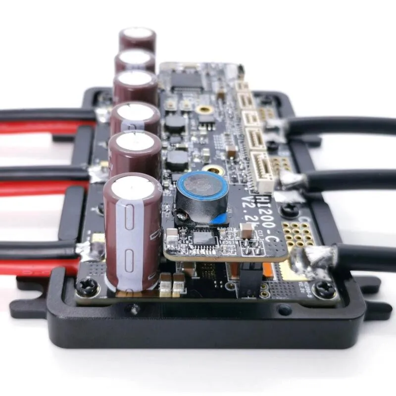 Flipsky 75200 ESC Controlador de velocidad eléctrico programable 3-16S basado en VESC para robótica Go Cart Kart