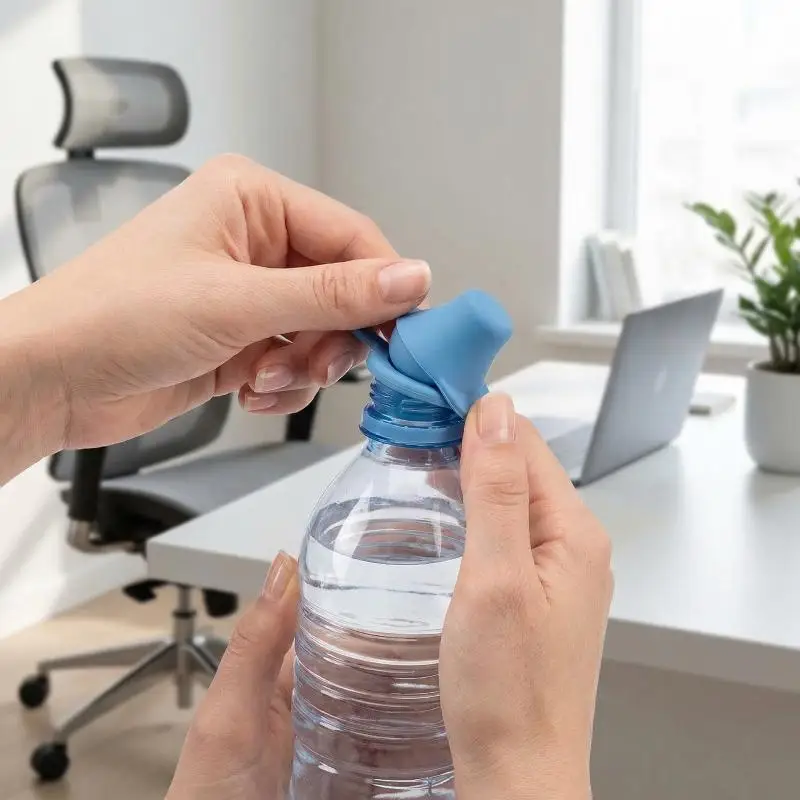 Baby Water Bottle Adapter No Spill Straw Tube Drink Conversion Leakproof Sippy Cup For Kids Nursery Daycare Use