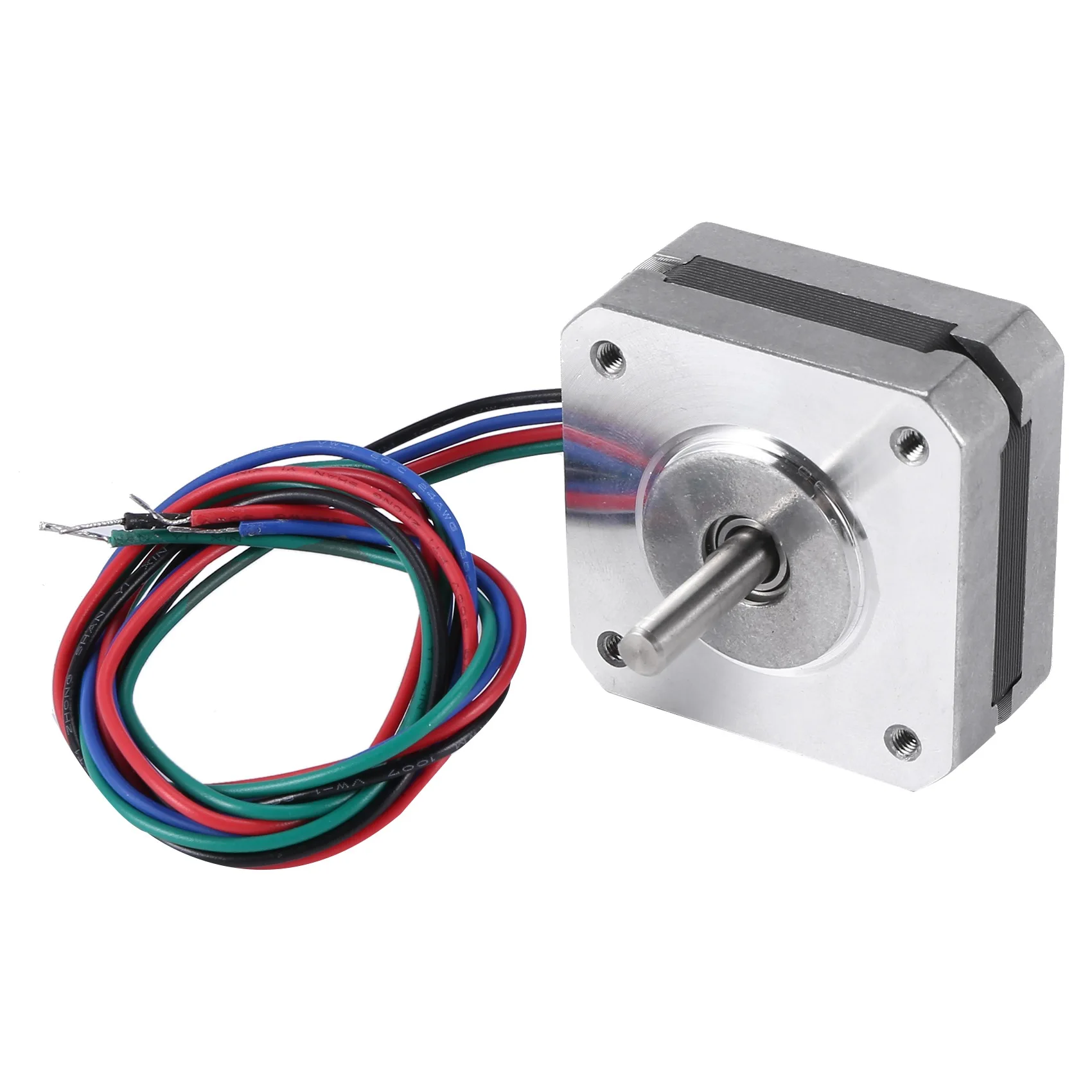 17Hs08-1004S 4-Lead Nema 17 Stepper Motor 20Mm 1A 13Ncm(18.4Oz.In) 42 Motor Nema17 Stepper For Diy 3D Printer Cnc Xyz