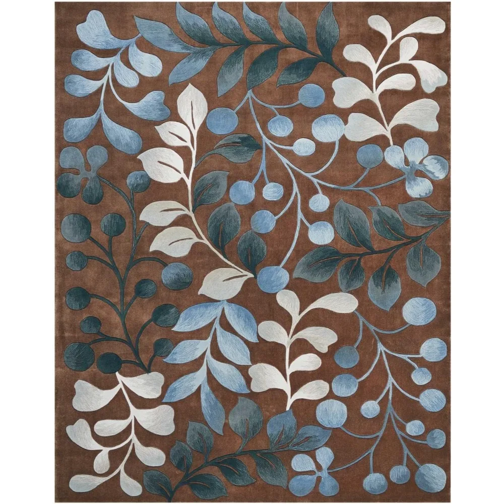 Leave Area Rug Washable Carpet Non Shedding Flannel Carpet Bedroom Living Room Dining Room Floor Mat Kitchen Doormat Patio Rug