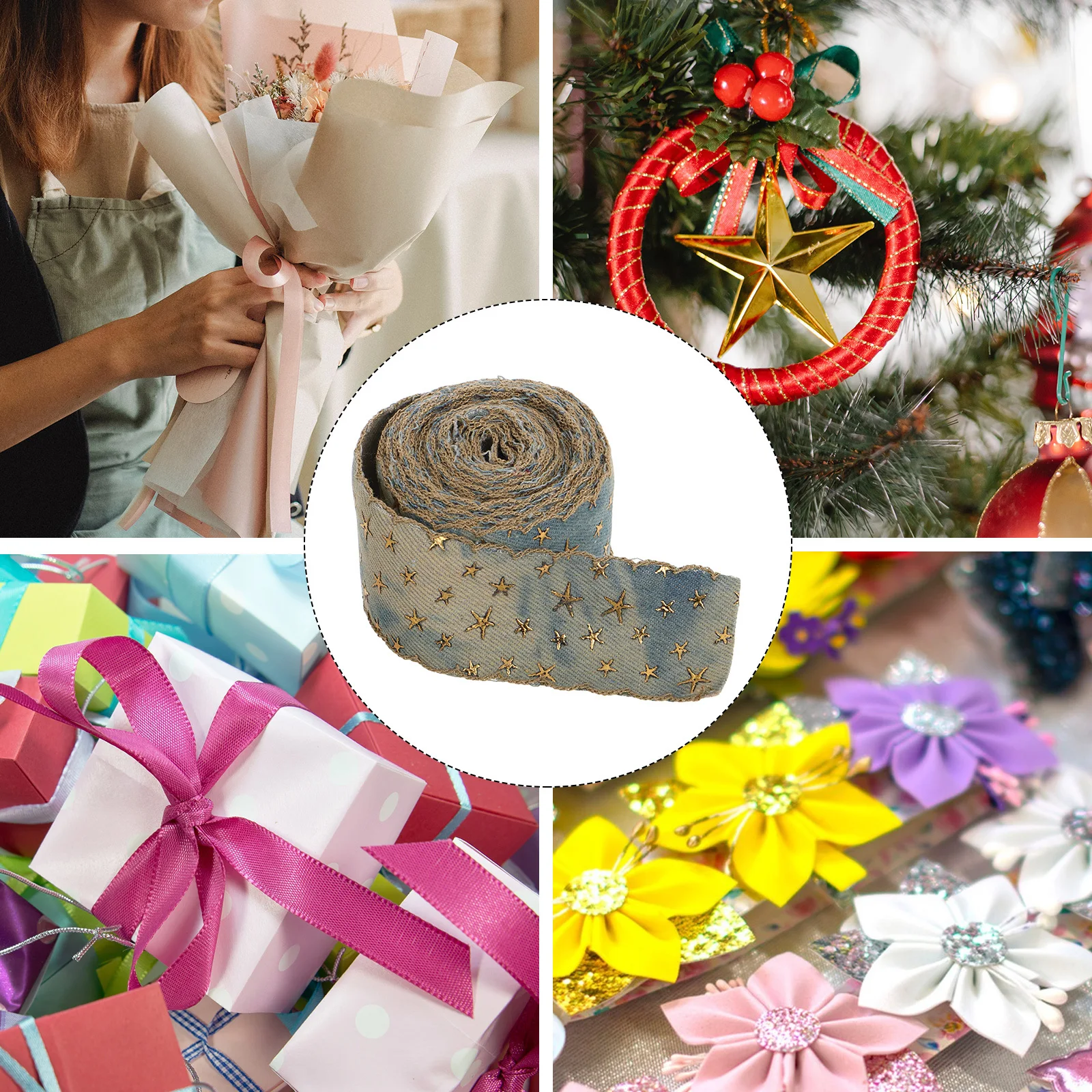 البوليستر ستار الشريط خمر الأعراب تقليم Diy بها بنفسك الخياطة الحرف الشعر القوس الملابس الزينة الستائر المفروشات الشريط الحرفية