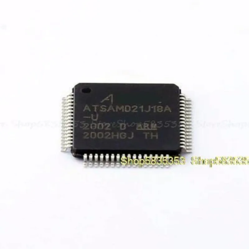 2-10pcs New ATSAMD21J18A-AUT ATSAMD21J18A-U ATSAMD21J18A-AU QFP-64 Microcontroller chip