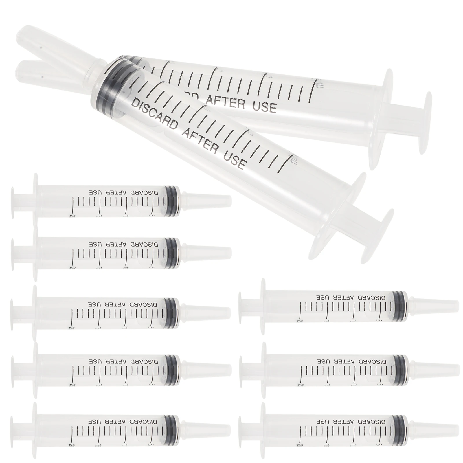 

10 Pcs Liquid Plastic Syringe Perfume Transfer Tool Large Diameter Kit Injector for Perfumes