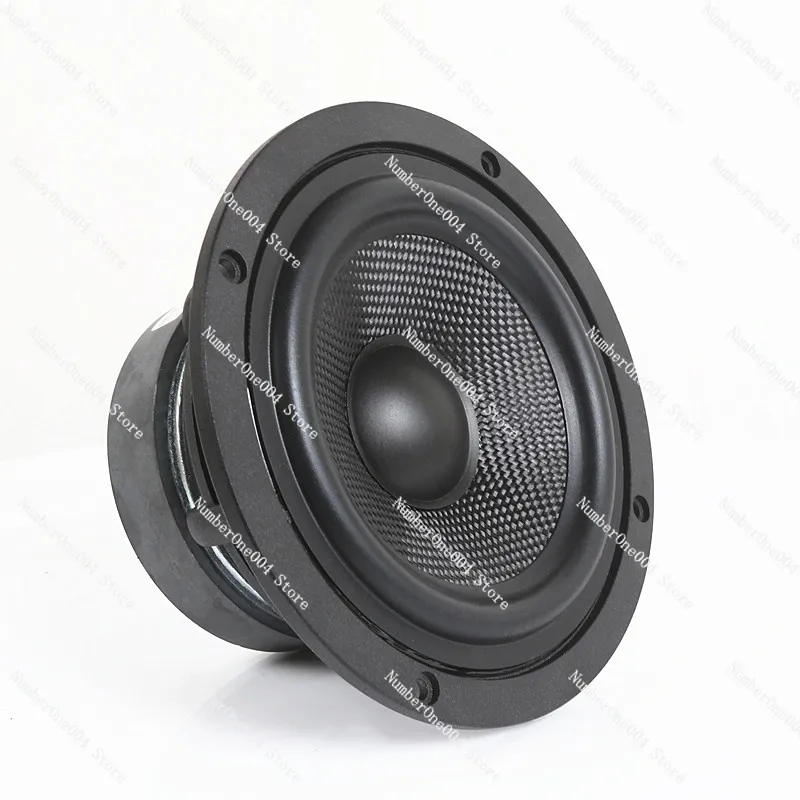 Suitable for 4-inch 5-inch 6.5-inch Subwoofer Cast Aluminum Basin Holder Fever HIFI Speaker Black Fiberglass Basin Speaker